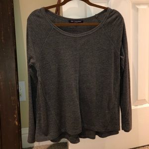 One clothing LA gray sweater top
